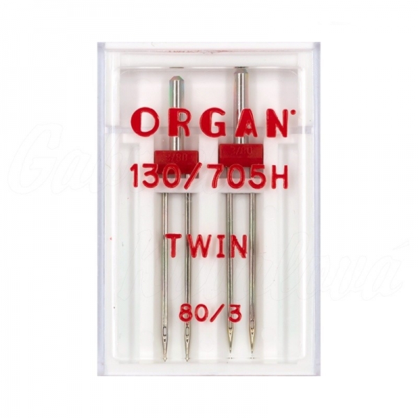Organ Twin Needle 130-705H 80/3